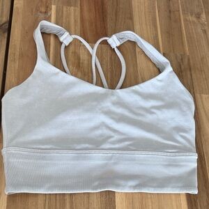 Lululemon Women's Light Gray Sports Bra size 6